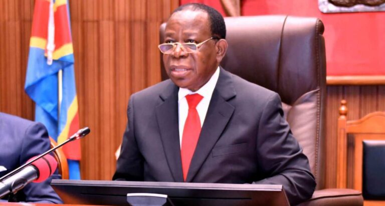 Assemblée Nationale: Modeste BAHATI presenti président