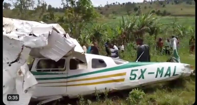 Accident aérien en Ituri : 3 blessés lors d’un atterrissage rater d’un avion de TRACEP.