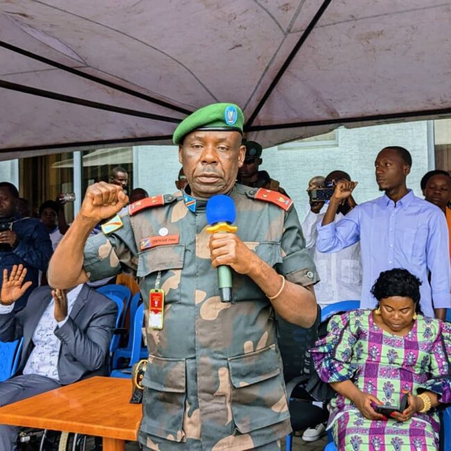 Nord-Kivu : Peter Chirimwami invite la population à rester souder pour vaincre l&rsquo;ennemi