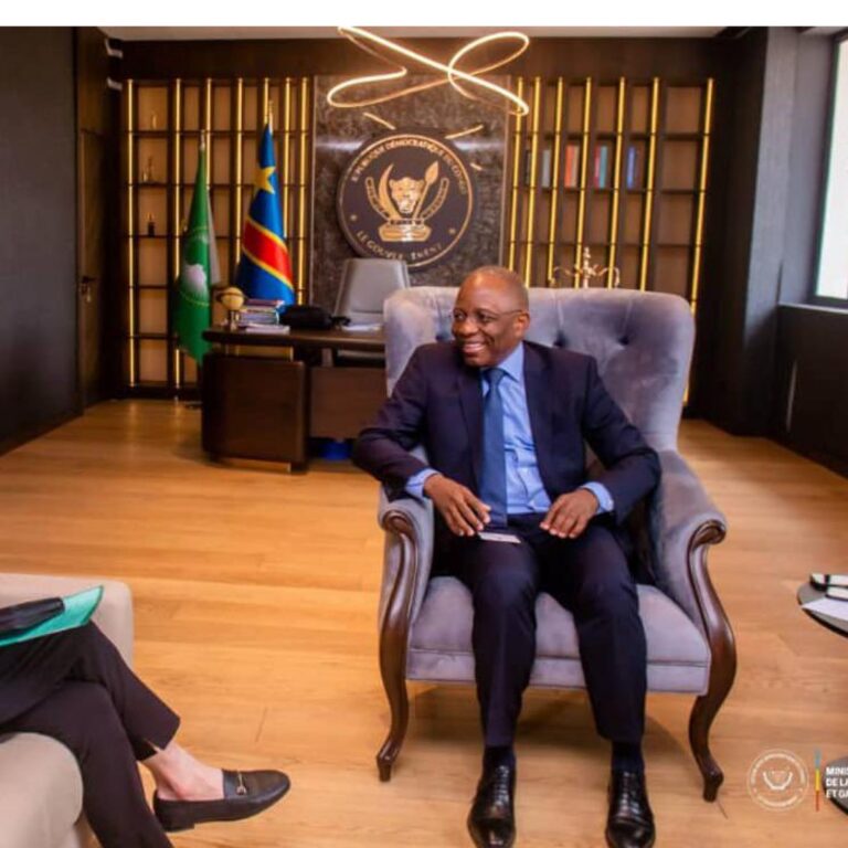 Lutte contre la corruption : Lucy Tamlyn réaffirme le soutien des USA au nouveau ministre de la justice Guillaume Ngefa