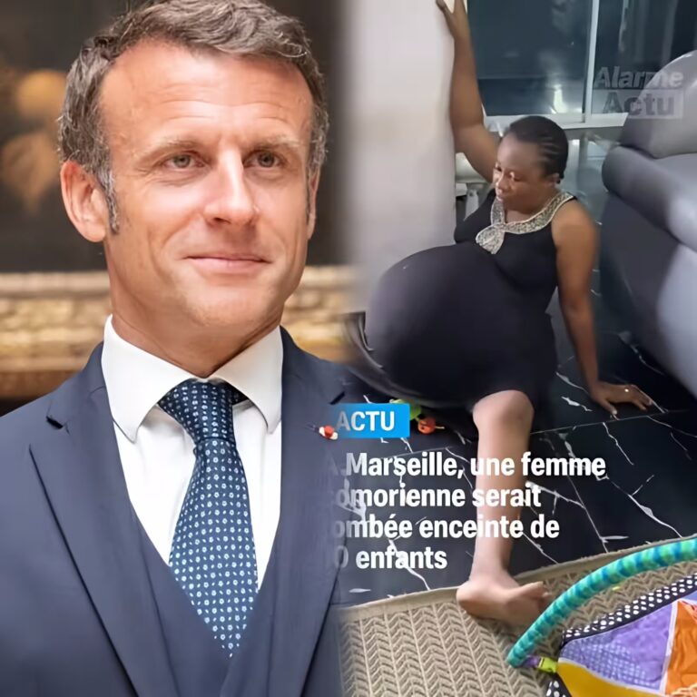 Macron apporte une excellente nouvelle à la femme comorienne qui a donné naissance à dix bébés