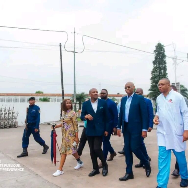 RDC : le ministre de la Santé en visite au CHU du Cinquantenaire, une étape clé vers sa relance