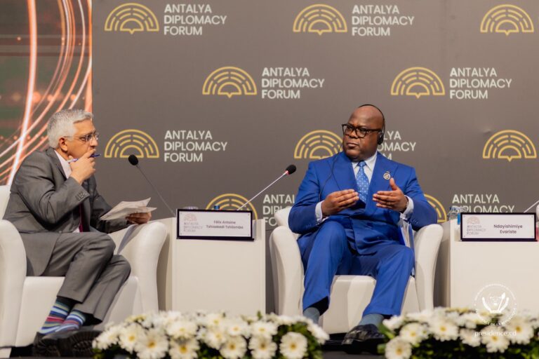 Antalya : Félix Tshisekedi plaide pour un multilatéralisme renforcé et une intégration régionale porteuse de paix