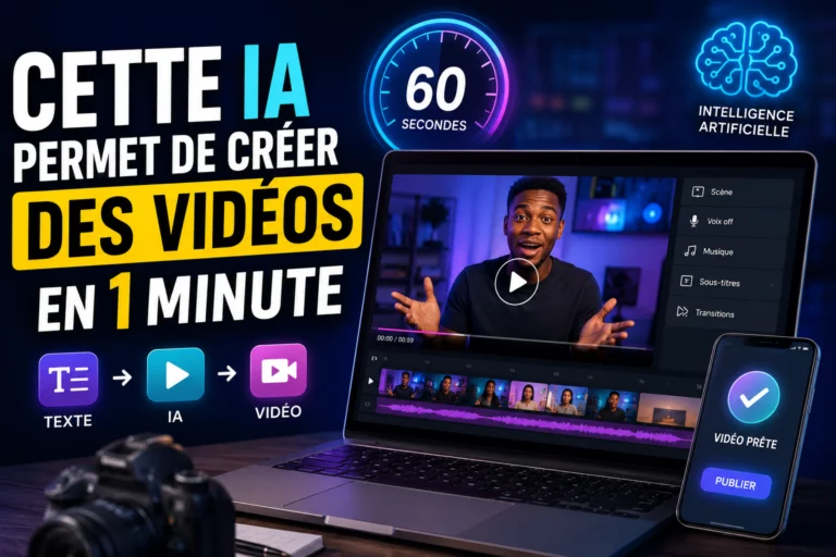 Cette IA permet de créer des vidéos en 1 minute : une révolution pour les créateurs africains
