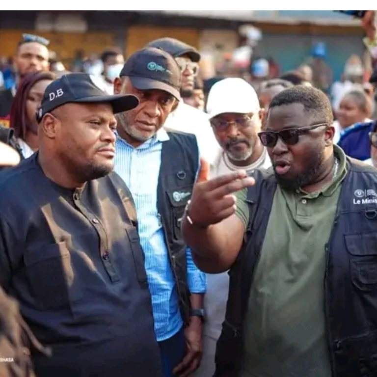 Kinshasa : Daniel Bumba salue l’avancement des travaux d’assainissement autour du marché Zando