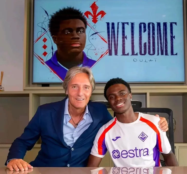 Christ Inao Oulaï rejoint la Fiorentina pour un contrat de quatre ans
