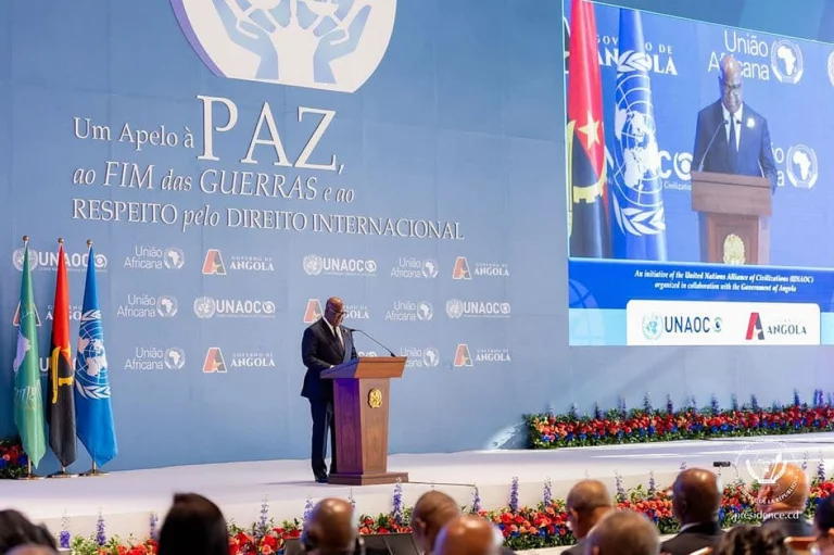 Félix Tshisekedi prône la paix comme base du développement au IIIᵉ Sommet de l’ONU à Luanda