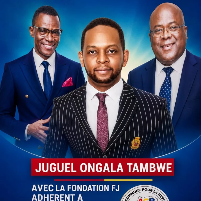Juguel Ongala Tambwe rejoint l&rsquo;ACR : une adhésion de poids qui renforce le parti d&rsquo;Éliezer Tambwe