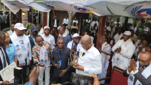 ACP : à Brazzaville, Gentiny Ngobila remobilise ses troupes et reçoit deux distinctions