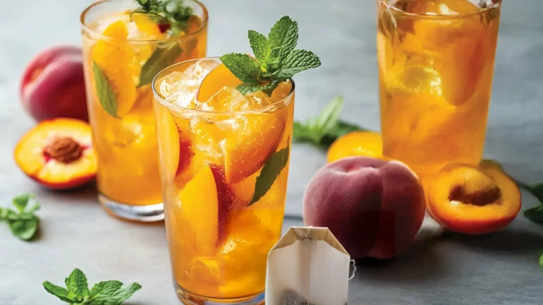 Recette de thé glacé aux fruits : une alternative saine au sirop traditionnel