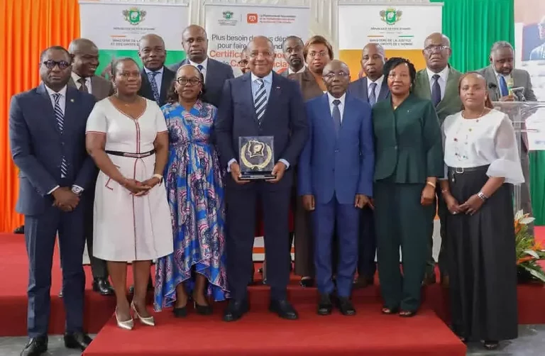 Le ministère de la Justice honore les lauréats du prix national de l&rsquo;excellence à Abidjan