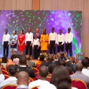 Célébration des meilleurs élèves lors de la 12ème édition du PNE Cie à Abidjan