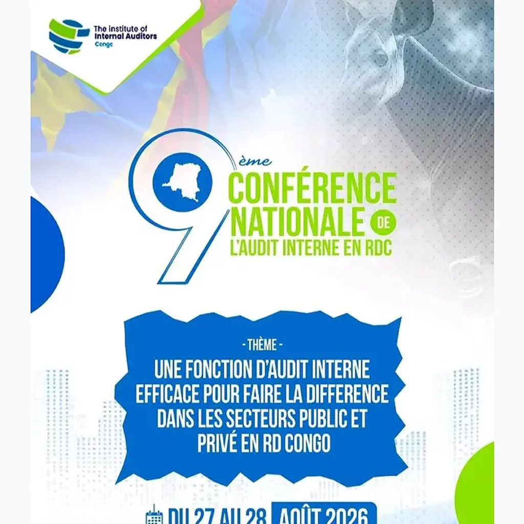 Kinshasa : la 9ᵉ Conférence nationale de l’Audit interne réunira experts et professionnels les 27 et 28 août