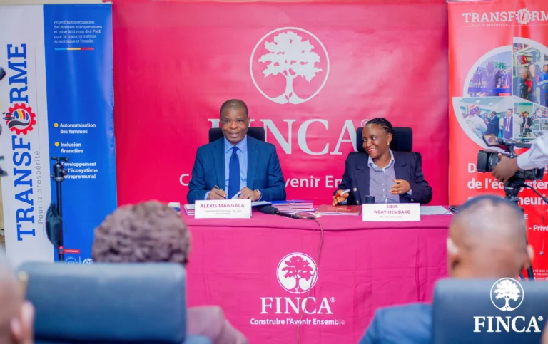 Le projet TRANSFORME et FINCA unissent leurs forces pour soutenir les nouvelles entreprises en RDC