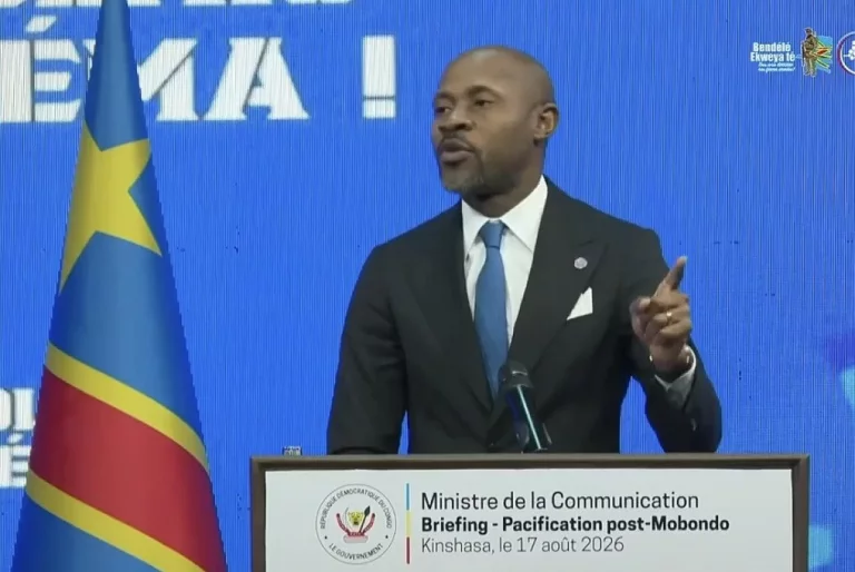 RDC : Le ministre Patrick Muyaya conteste les accusations rwandaises sur les Banyamulenge