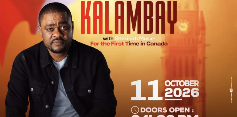 Mike Kalambay et Shekinah Music prévus en concert le 11 octobre 2026 à Ottawa, Canada