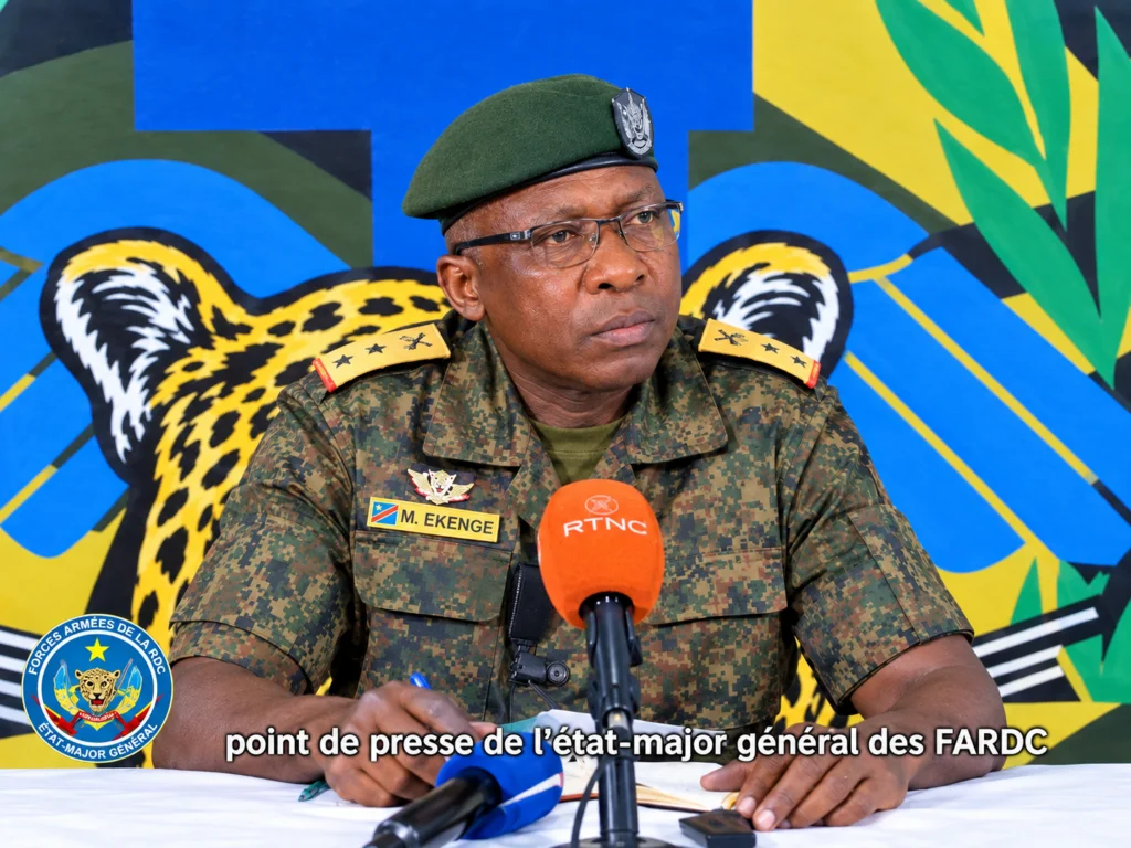 FARDC : l’État-major général met en garde contre les campagnes de propagande visant les officiers