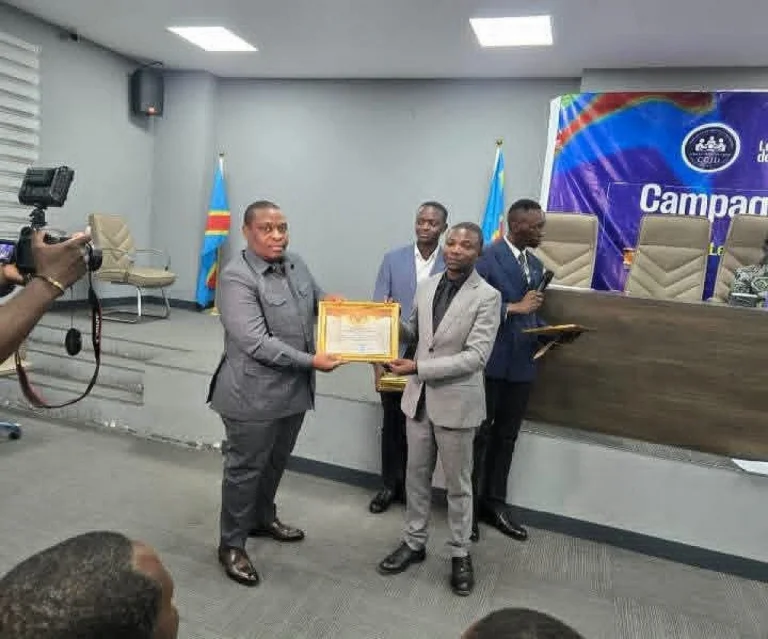 RDC : le député Charles Sabungo distingué par le Prix Patriote d’Honneur