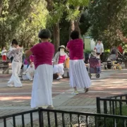 À Pékin, les retraités animent les parcs avec danse, jeux et promenades