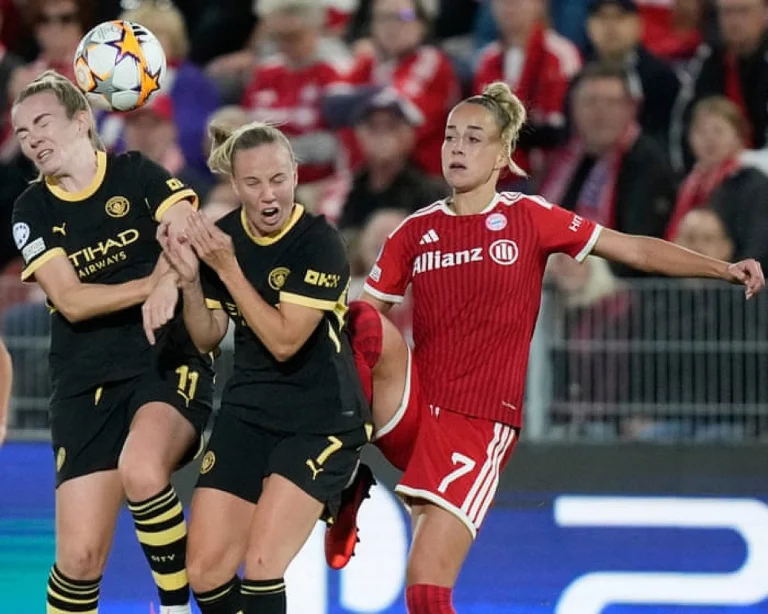 Bayern Munich affronte Manchester City en direct lors de la Ligue des Champions Féminine