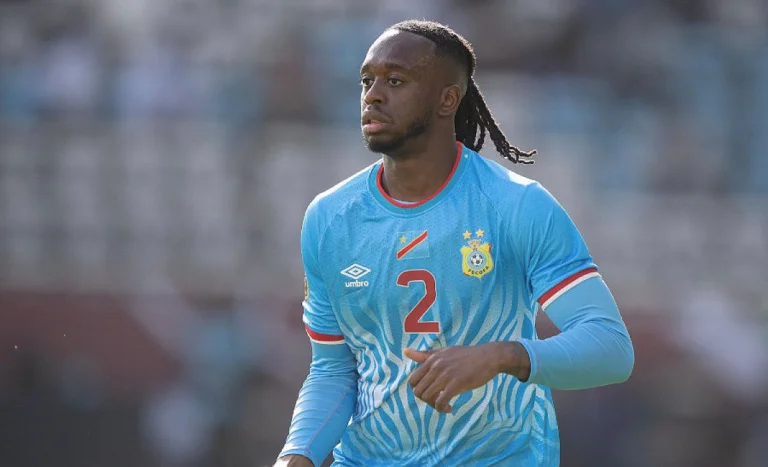 Aaron Wan-Bissaka réalise sa première passe décisive avec les Léopards de la RDC lors des éliminatoires de la CAN
