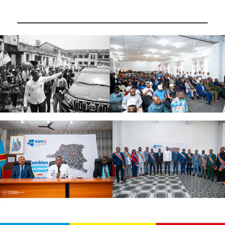 Guylain Nyembo conclut sa mission de sensibilisation pour le Deuxième Recensement Général en RDC