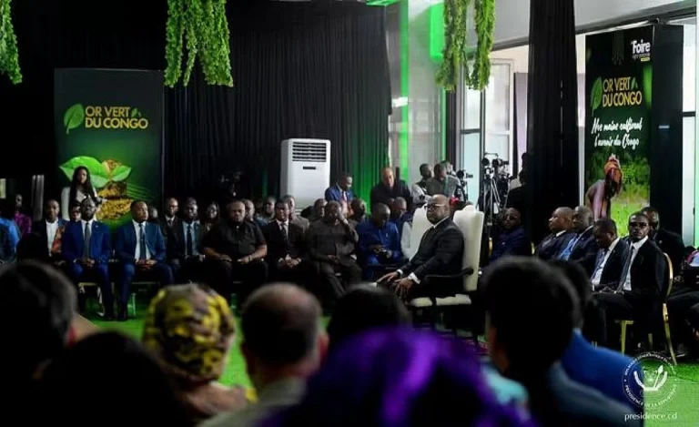RDC : Félix Tshisekedi et Denise Nyakeru ouvrent la foire agricole « Or Vert du Congo »