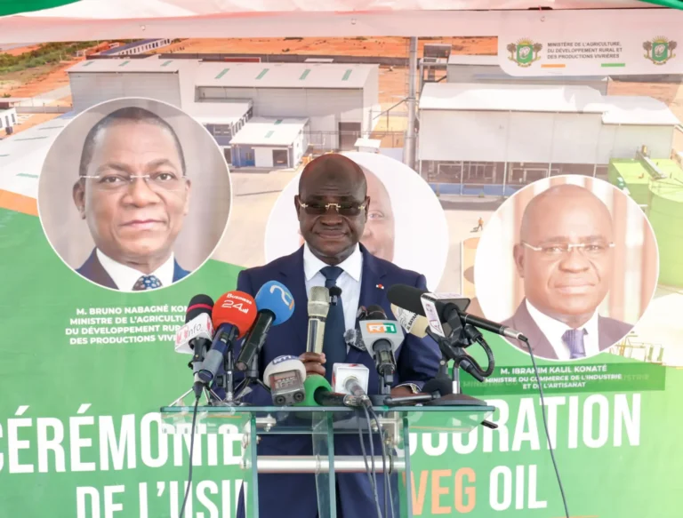 Kalil Konaté appelle les industriels à investir dans la transformation pour renforcer la richesse locale à Bouaké
