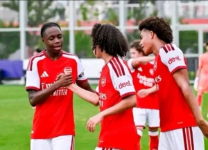 Elyon Mbala, espoir d&rsquo;Arsenal, exprime son désir de jouer pour la RDC