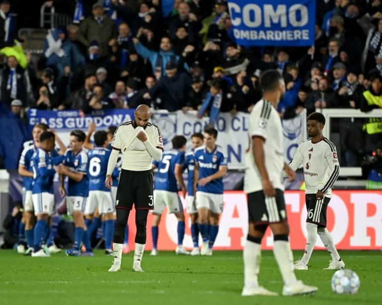 Réaction en direct au match de la Ligue des Champions : Como 4-1 Manchester United