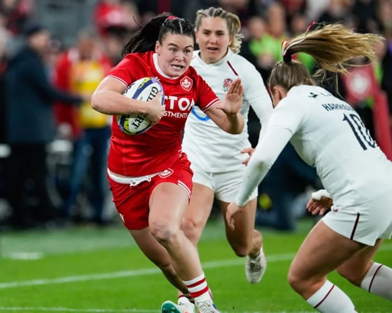 L&rsquo;Angleterre subit sa première défaite depuis 2022 face au Canada en rugby féminin