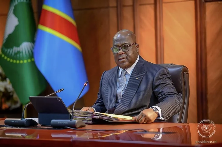 Félix Tshisekedi souligne l&rsquo;importance d&rsquo;une coopération claire entre la BCC et l&rsquo;AMF en RDC