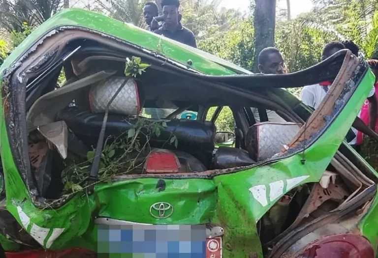 Accident à Issia : Sept blessés et des dommages matériels considérables liés à une collision
