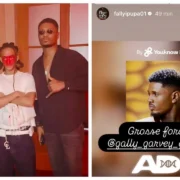 Fally Ipupa soutient Gally Garvey lors du lancement de son album « ADN »