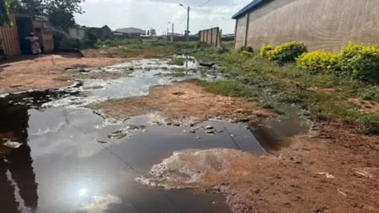 Problème de pollution à Korhogo : L&rsquo;usine COTRAF S.A déverse des eaux usées dans les rues